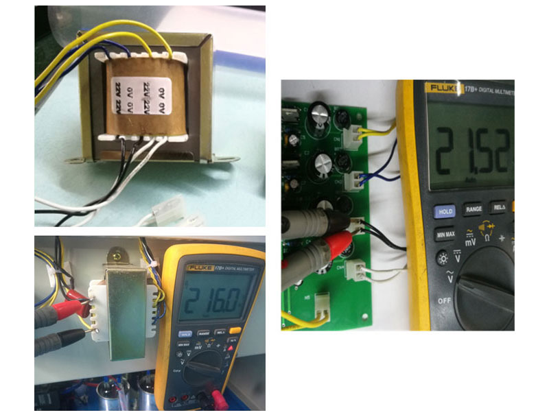 22V Transformer Measurement