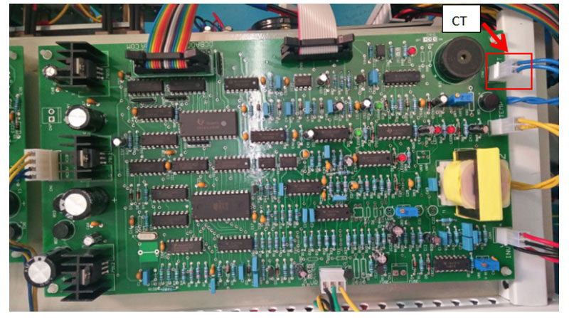 CT plug on mainboard